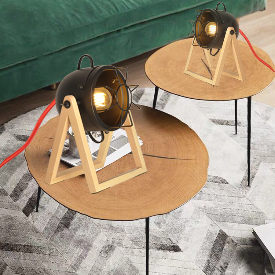lámparas de mesa vintage